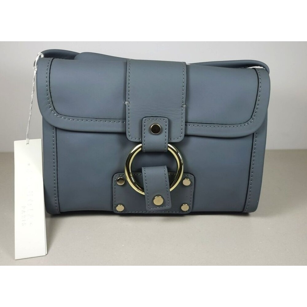 Sequoia Paris Leather Handbag Zipper Crossbody Bag BRAND NEW